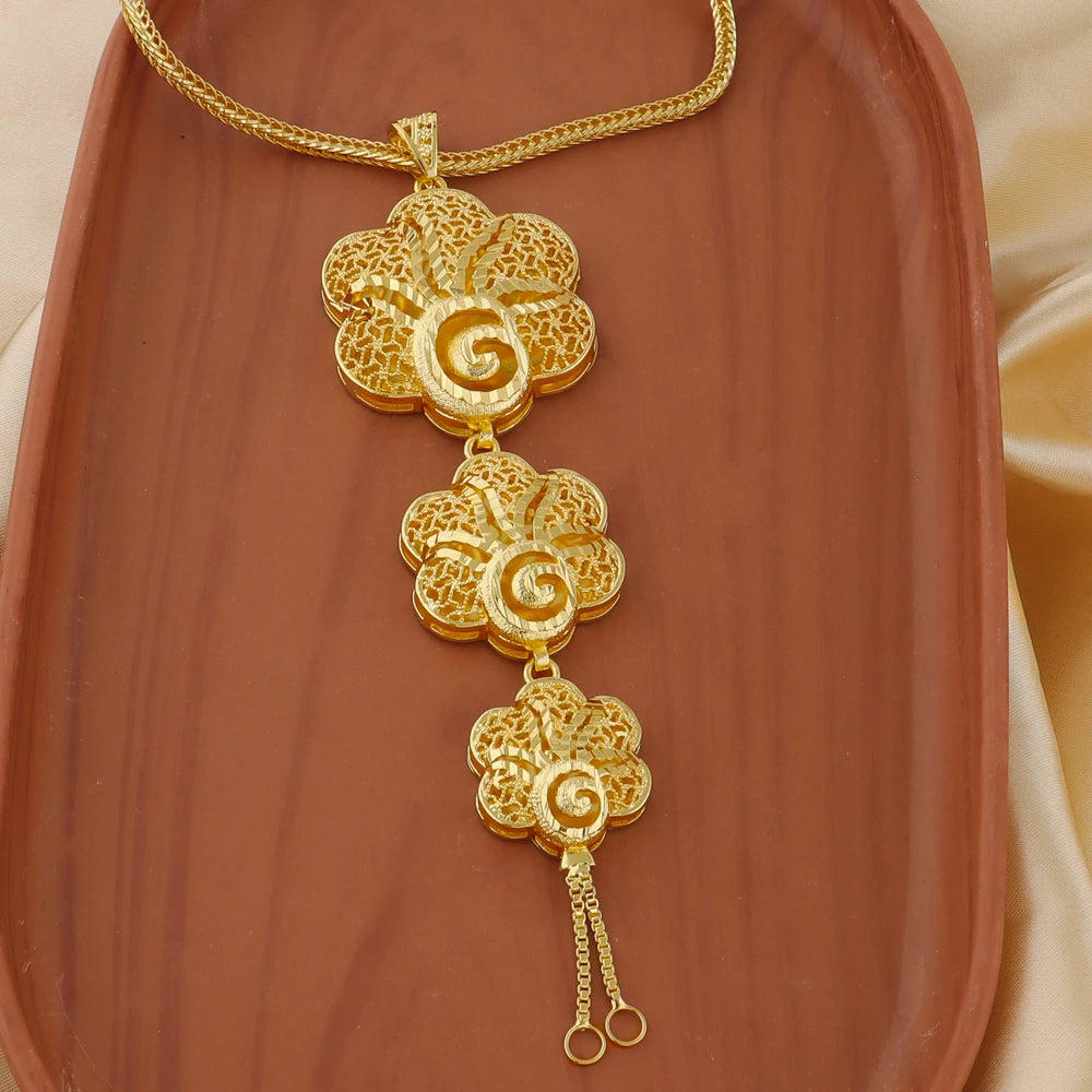 Luxury Earrings Necklace Jewelry Sets