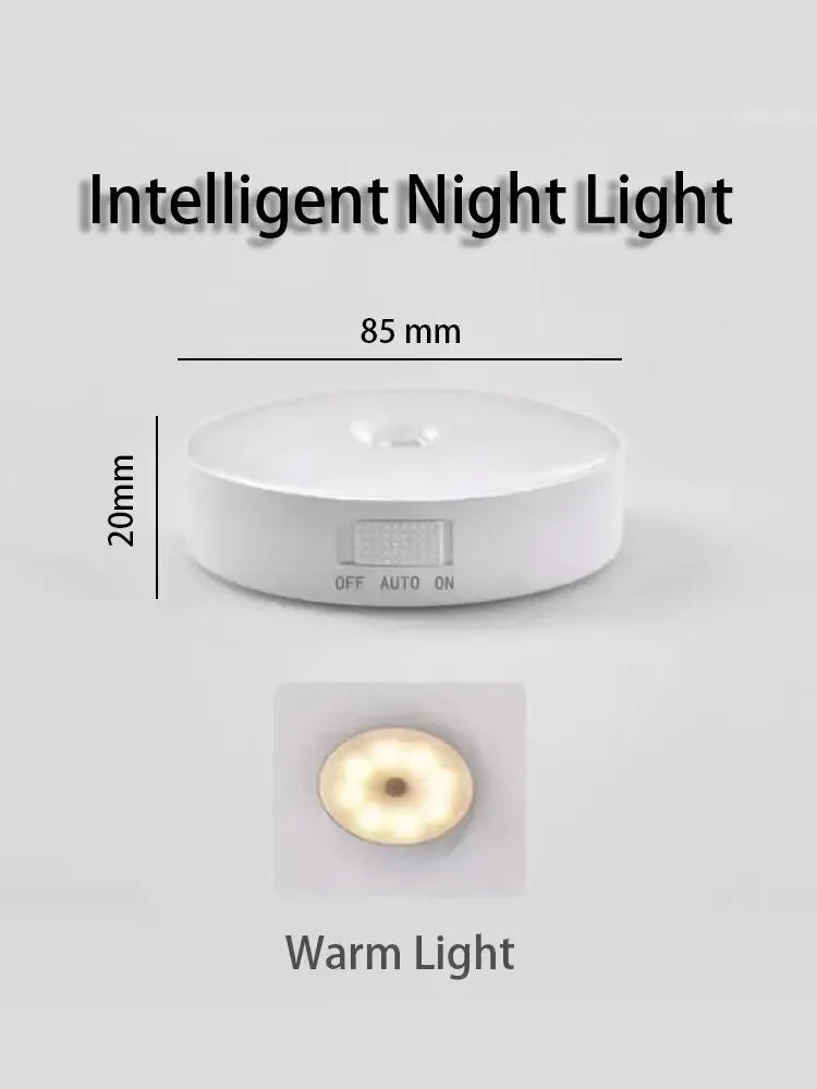 LED Night Light Smart Human Body Sensor