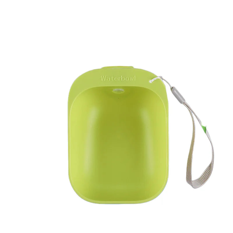 Portable Dog Water Bottle with Attached Bowl:Travel Waterer for On-the-Go Hydration During Walks & Outdoor Adventures