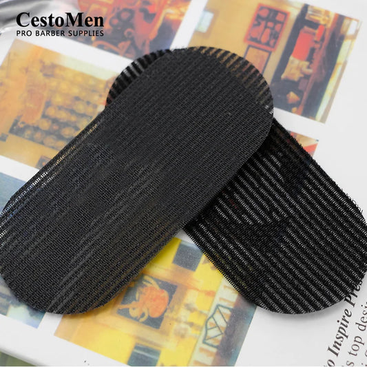 Bangs Hair Gripper Sticker Hairdressing Magic Nylon Barber Grippers Mens Oil Head Engrave Cutting Styling Accessories