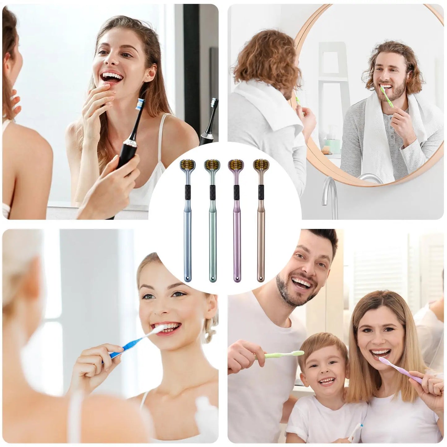 3-Sided Toothbrush