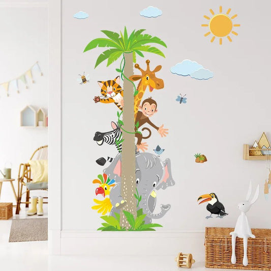 Jungle Friends Wall Decals Kids Room Decor - PureShop