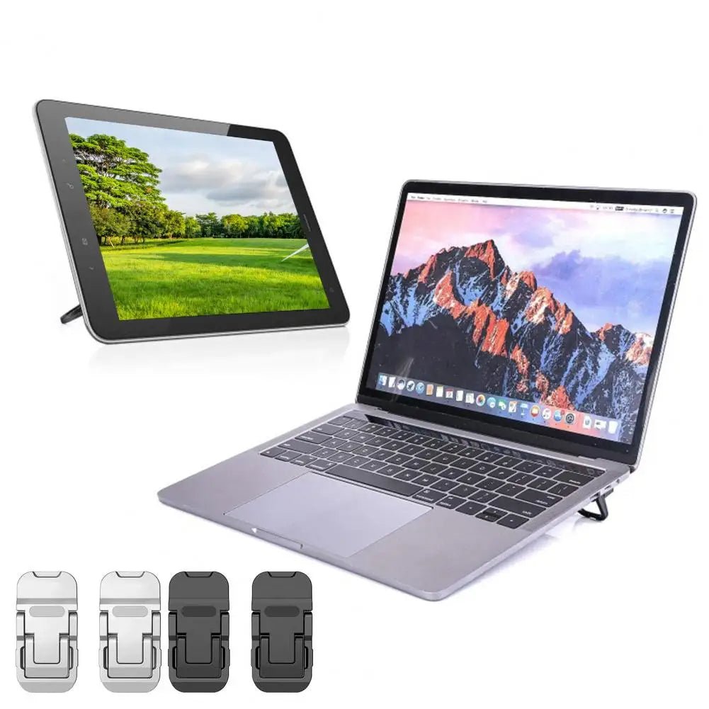 Mini Laptop Stand & Keyboard Holder for Space-saving Desk Organization - PureShop
