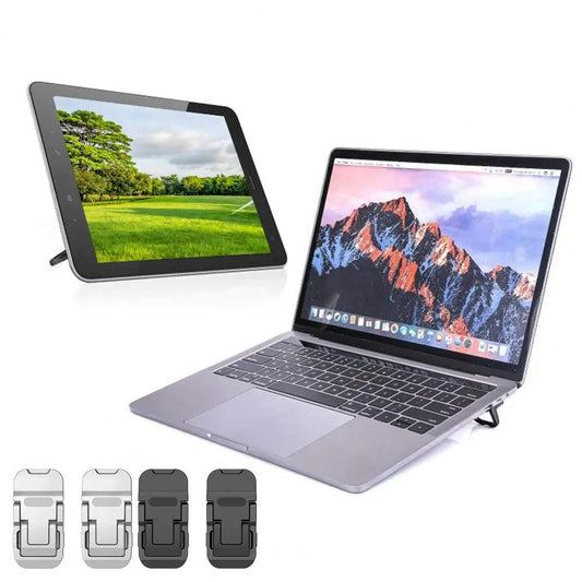 Mini Laptop Stand & Keyboard Holder for Space-saving Desk Organization - PureShop