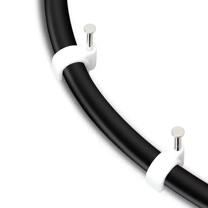 Cable Clips Set - Wire Tacks Nails Coax Clamps for Cords - PureShop