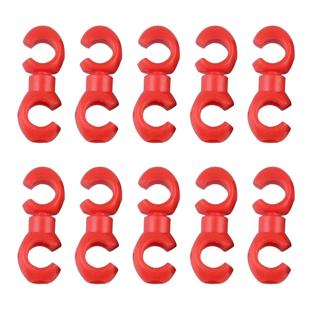 10pcs Bicycle Rotatable Line Pipe Buckle MTB Bike Derailleur Shift Cable Clips - PureShop