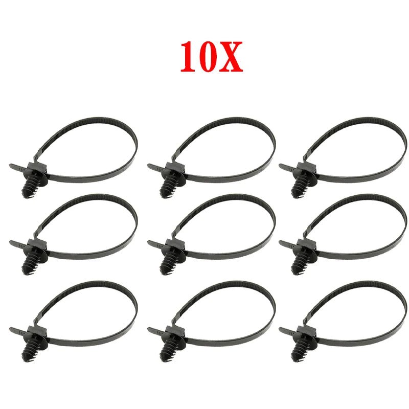 Car Wire Harness Fastener Clips Cable Ties Management Organizers - PureShop