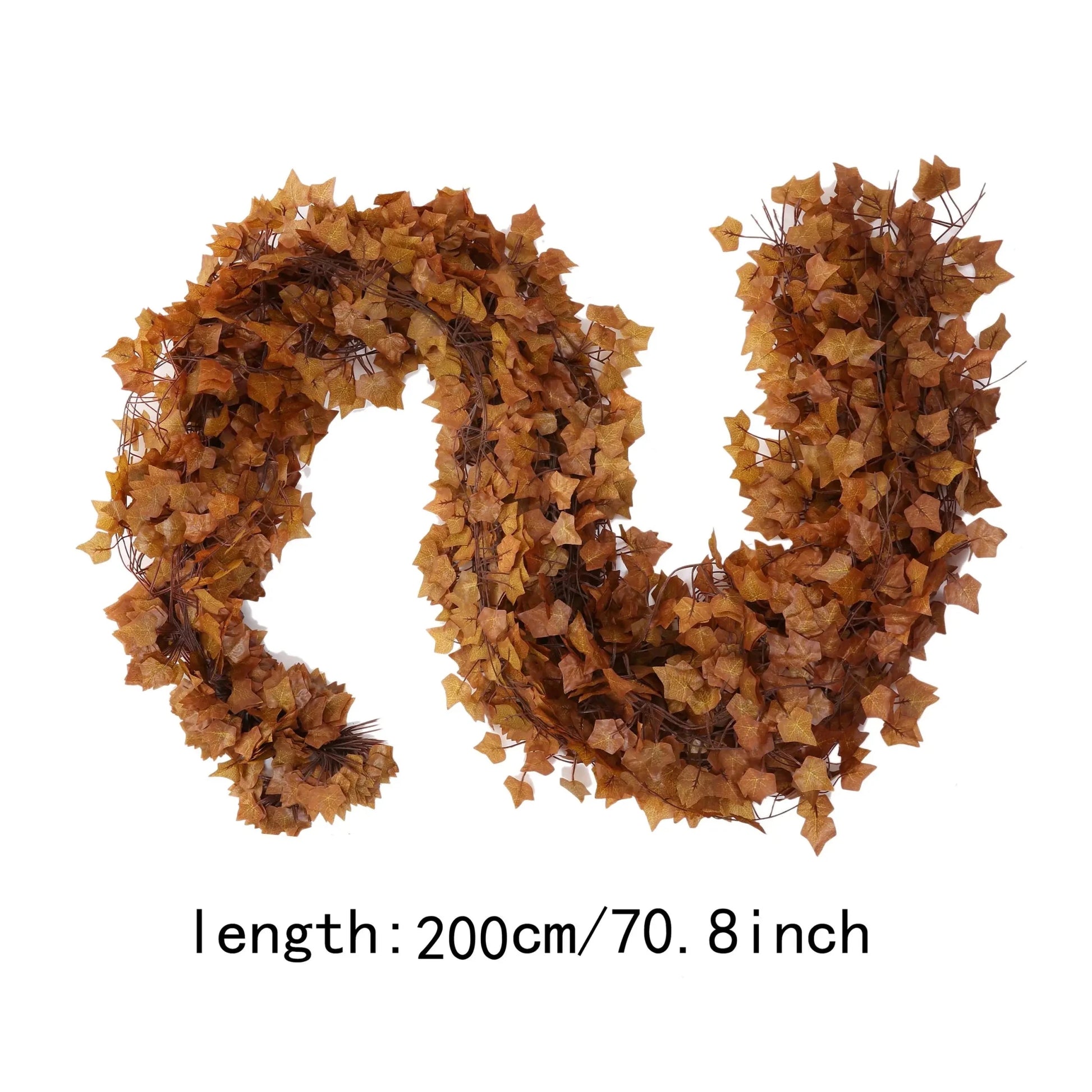 Artificial Maple Leaf Garland for Fall Room Decor, Thanksgiving Accents - PureShop