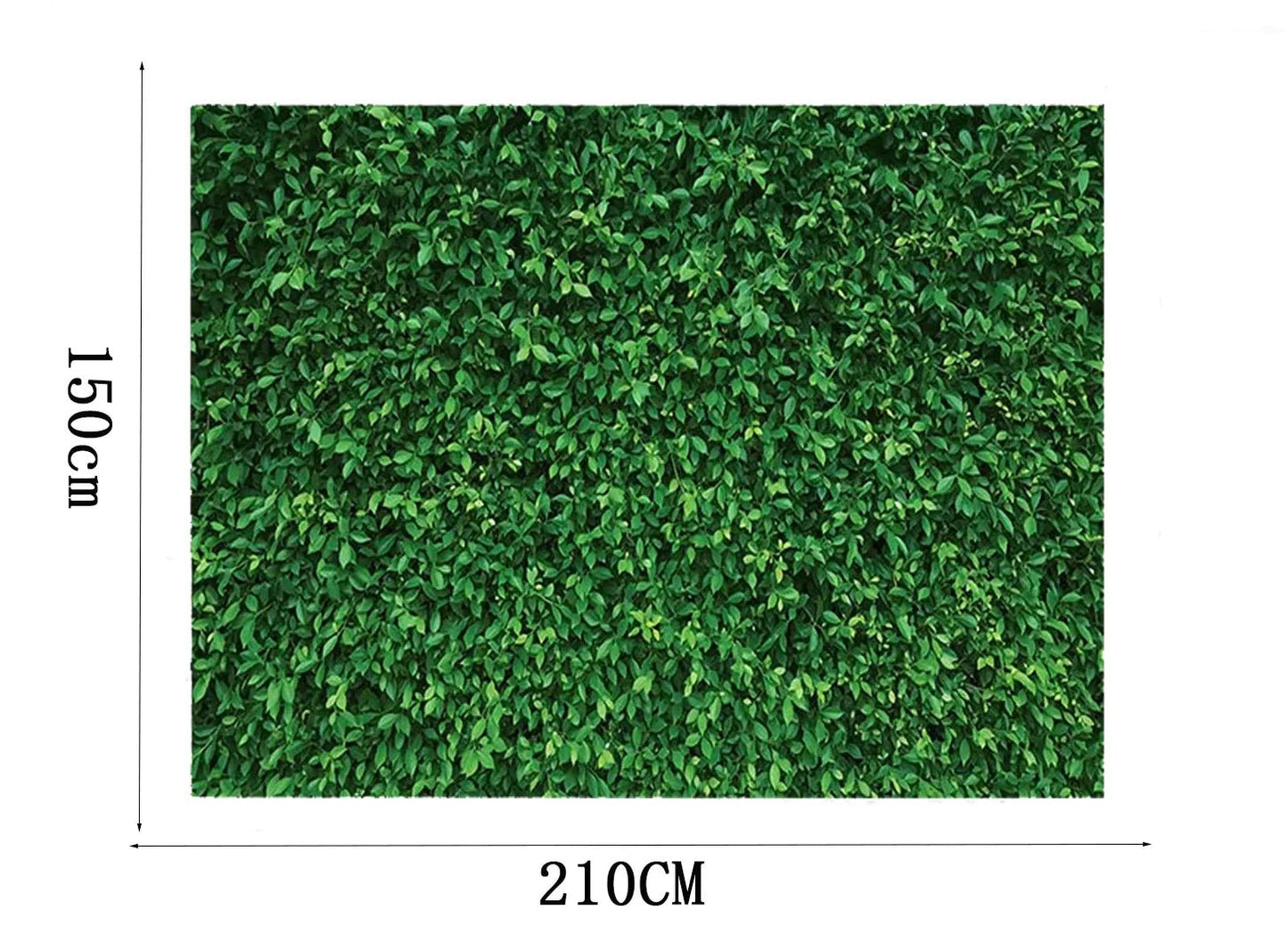 Green Leaf Theme Party Decoration Family Photo Cloth Background - PureShop