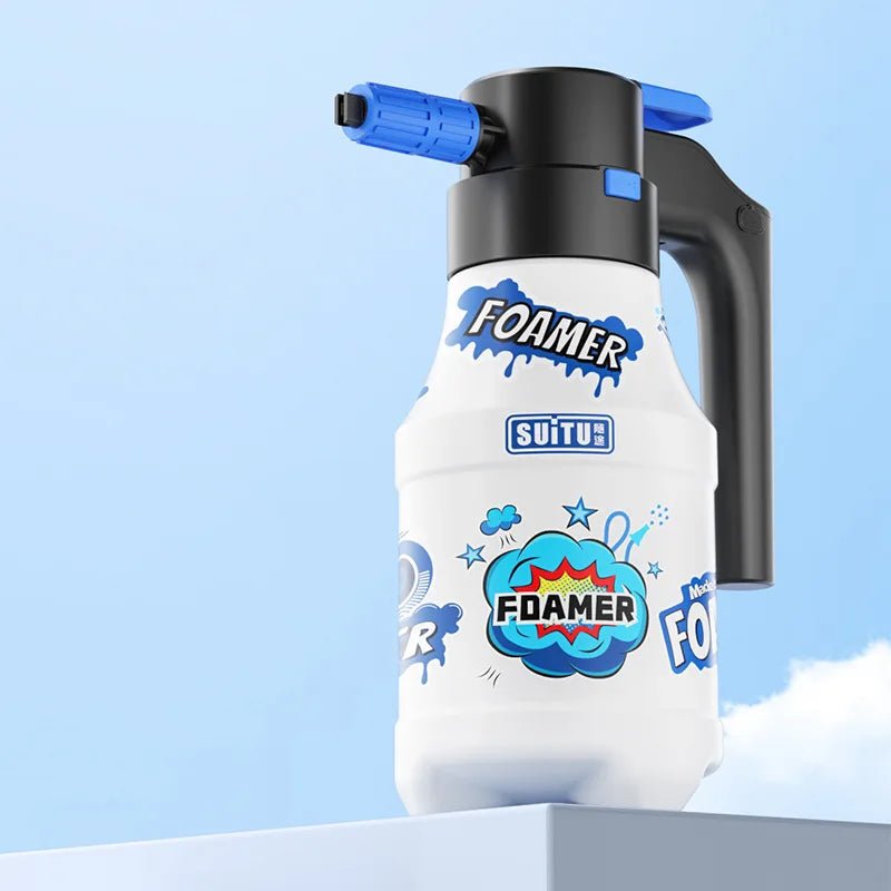 1.5L electric foam spray car washing foam generator foam gun 1h durable car washing foam washing - PureShop