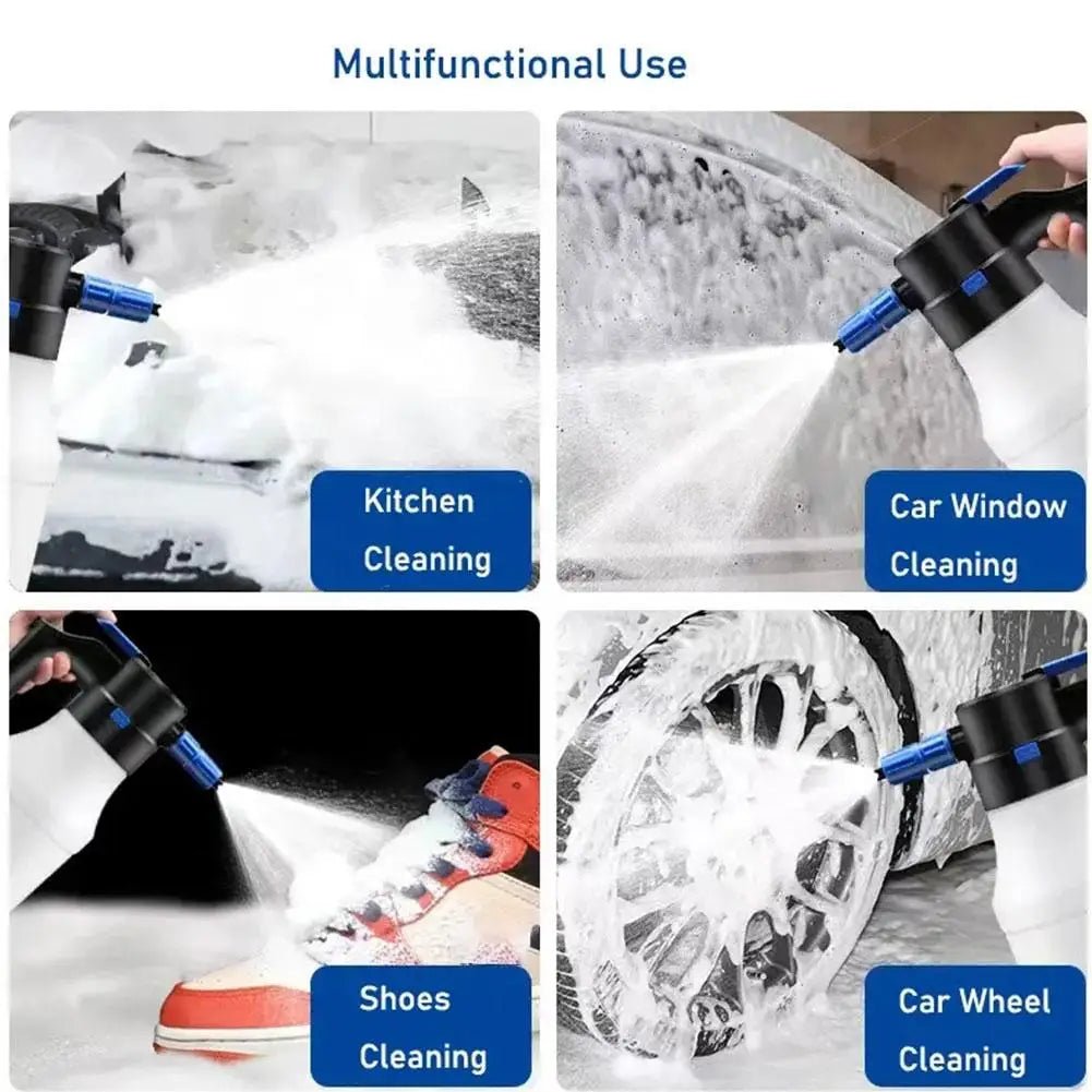 1.5L electric foam spray car washing foam generator foam gun 1h durable car washing foam washing - PureShop
