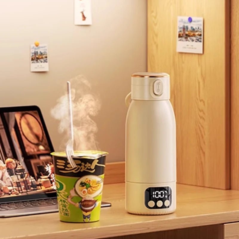 2025 New Upgrade Wireless Boiling Water Fast Heating Baby Bottle Warmer Travel Baby Milk Bottle Warmer Portable Milk Warmer - PureShop