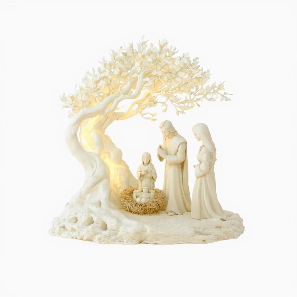 Moonlit Tree Prayer 2D Art Decor Religious Gift - PureShop
