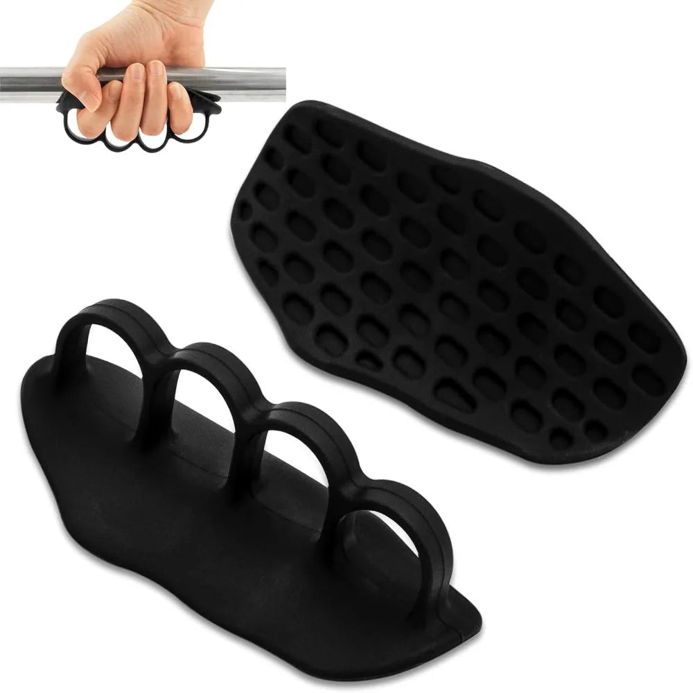 2PCS Anti-Slip Workout Grips for Weight Lifting Deadlift Pull-Up Strengthener - PureShop