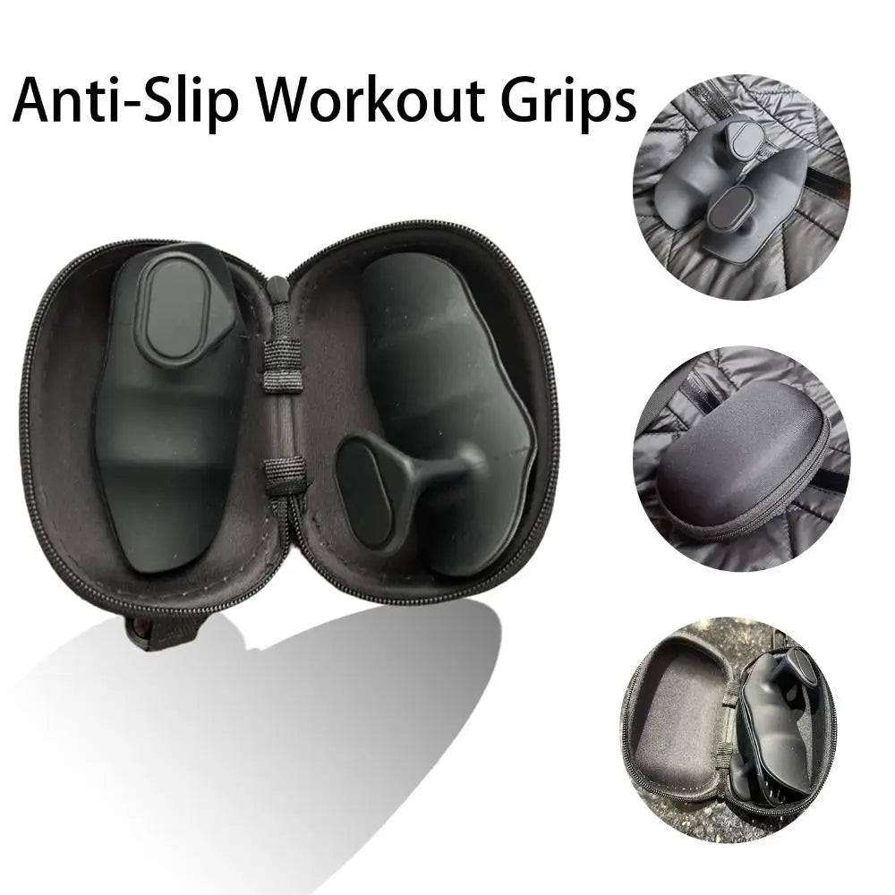 2PCS Anti-Slip Workout Grips for Weight Lifting Deadlift Pull-Up Strengthener - PureShop