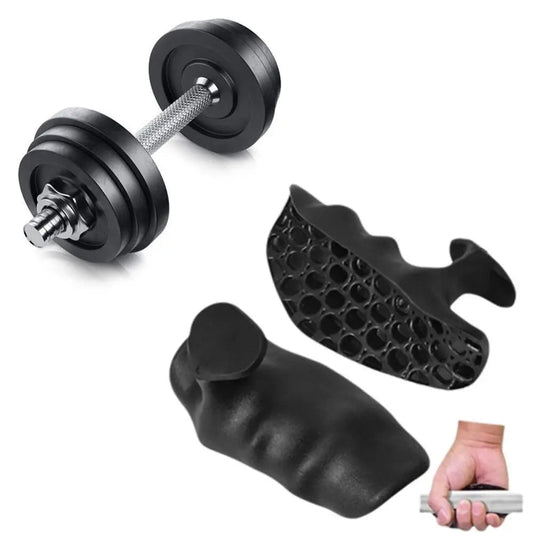 2PCS Anti-Slip Workout Grips for Weight Lifting Deadlift Pull-Up Strengthener - PureShop