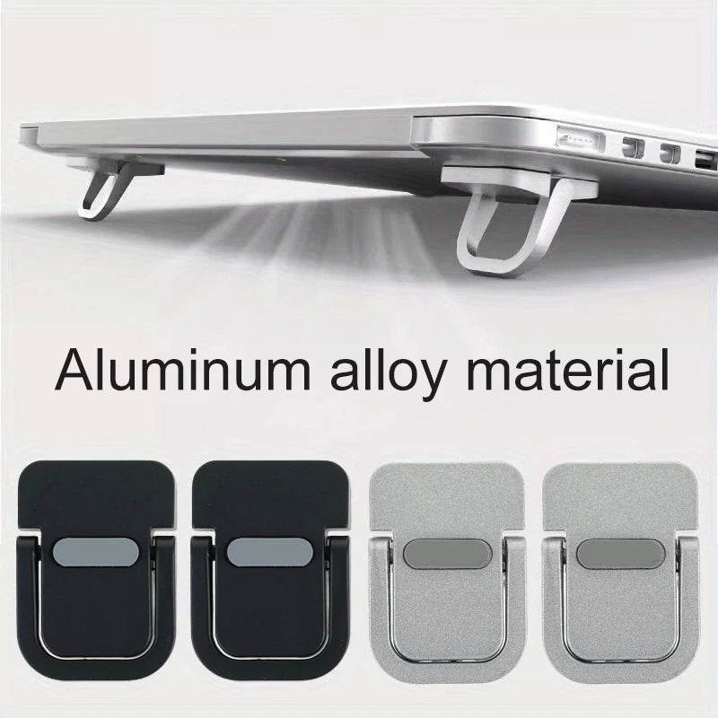 Portable Aluminum Laptop Stand Set with Keyboard Riser, Mini Notebook Stands - PureShop