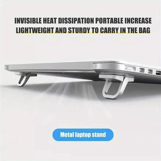 Portable Aluminum Laptop Stand Set with Keyboard Riser, Mini Notebook Stands - PureShop