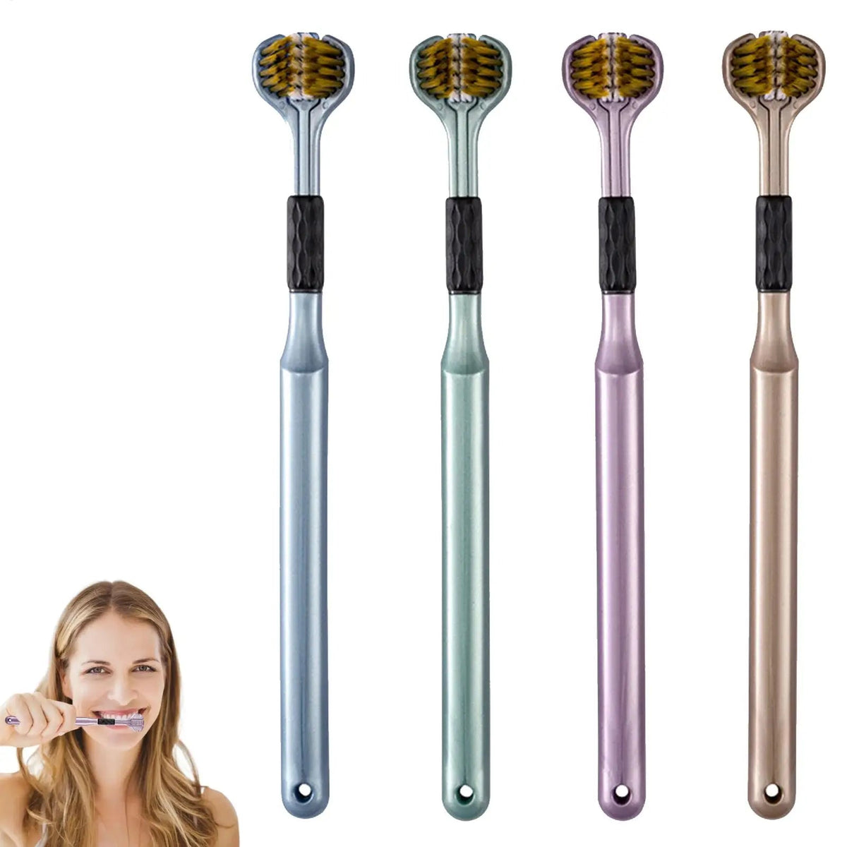 3-Sided Toothbrush - PureShop