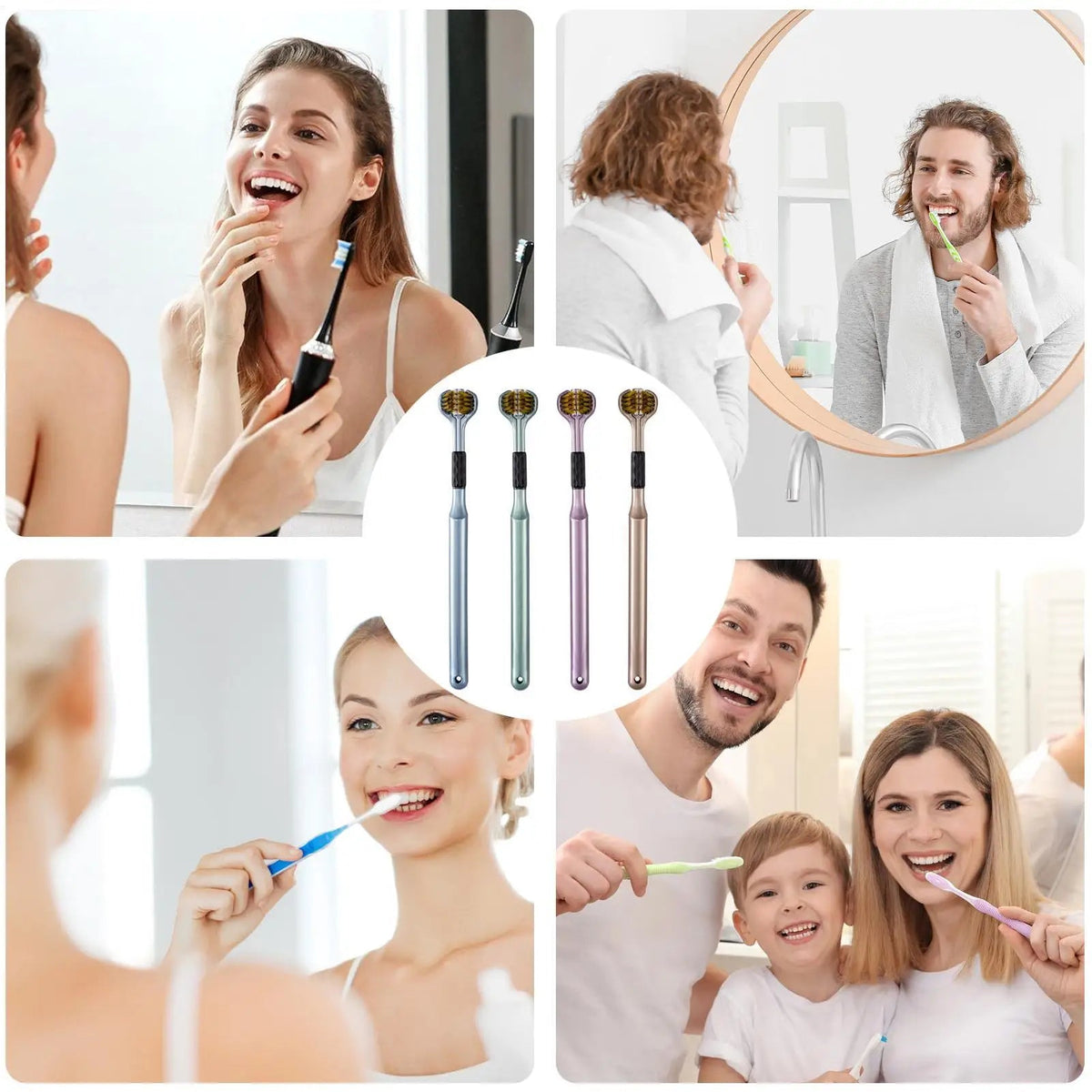 3-Sided Toothbrush - PureShop