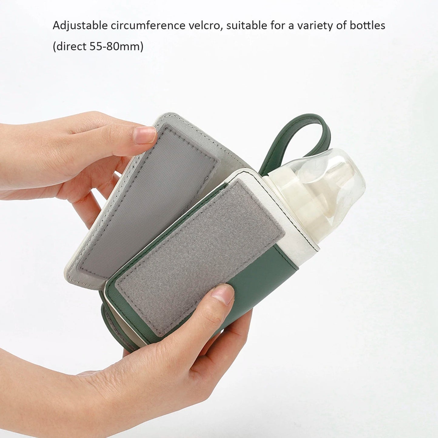 3 Temperature Adjustable Portable Baby Bottle Warmer, Portable Car Travel Bottle Warmer USB Milk Heat Keeper Baby Bottle Warmer - PureShop