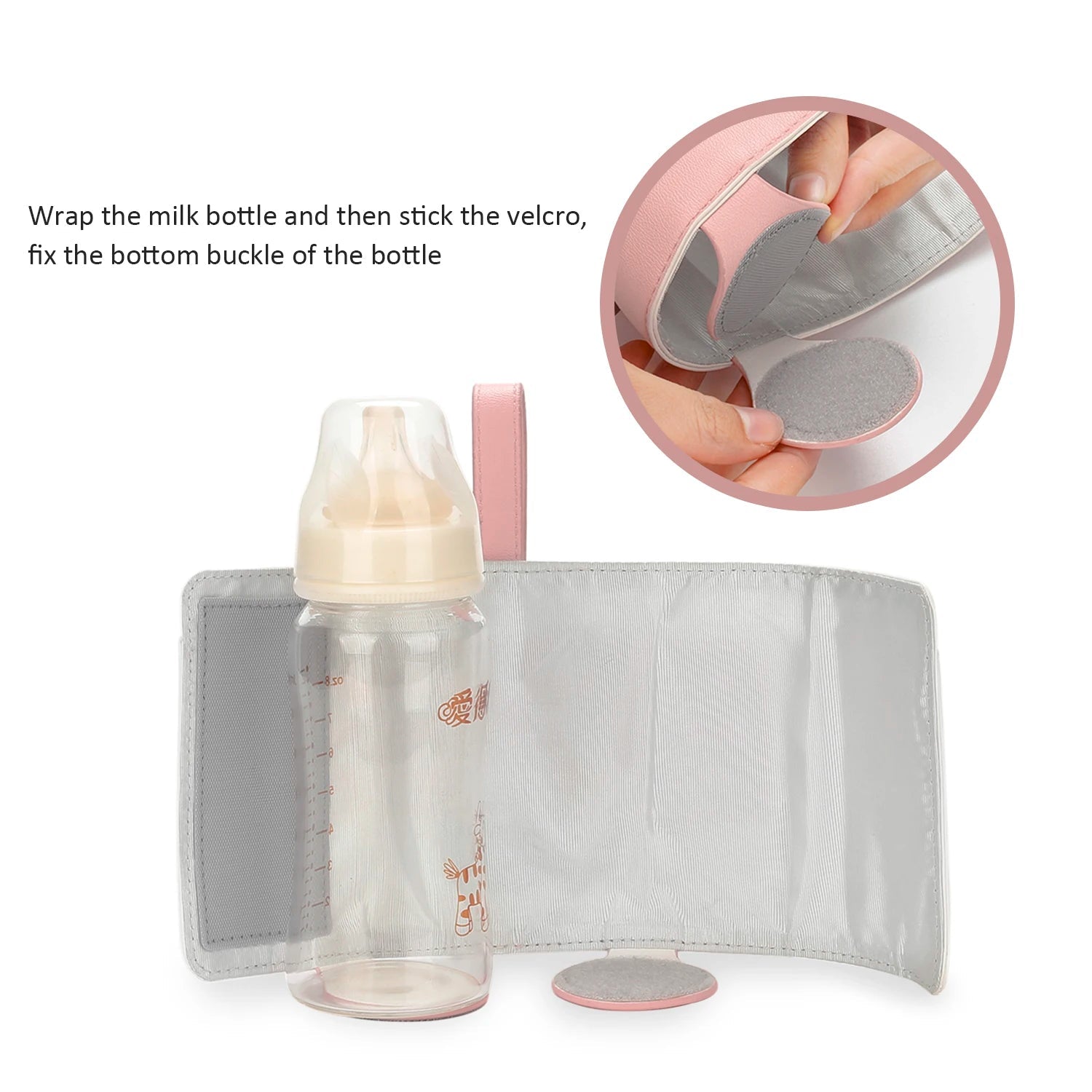 3 Temperature Adjustable Portable Baby Bottle Warmer, Portable Car Travel Bottle Warmer USB Milk Heat Keeper Baby Bottle Warmer - PureShop