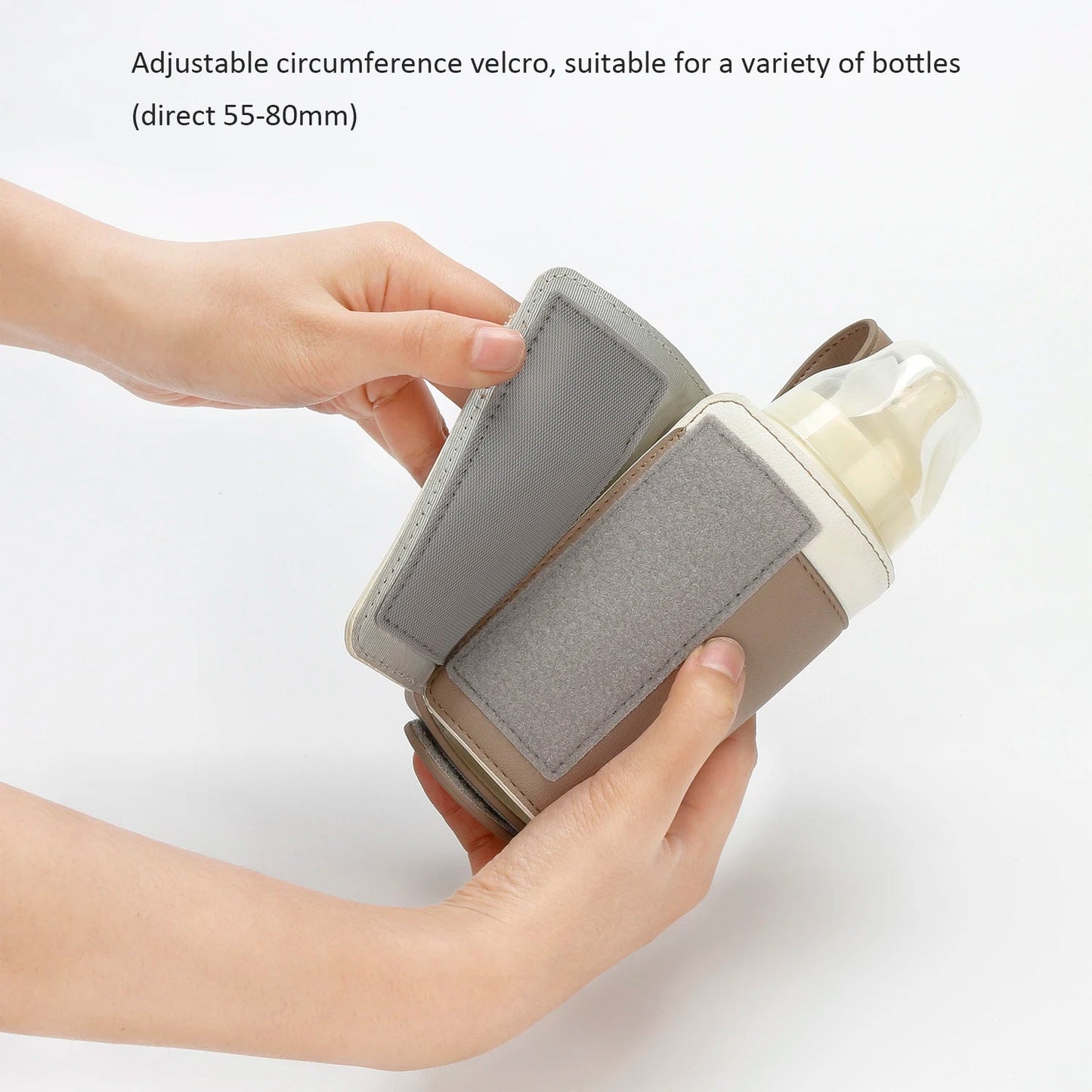 3 Temperature Adjustable Portable Baby Bottle Warmer, Portable Car Travel Bottle Warmer USB Milk Heat Keeper Baby Bottle Warmer - PureShop