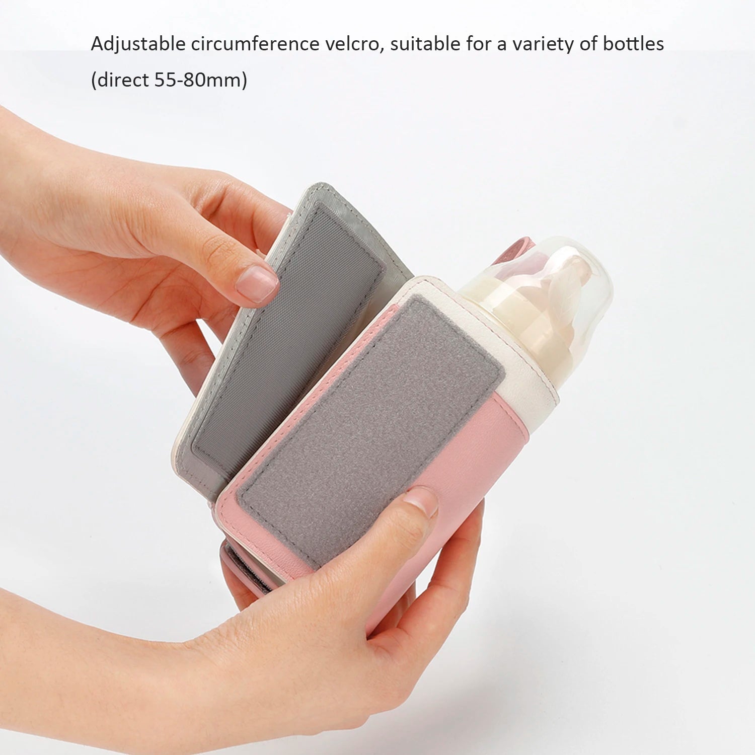 3 Temperature Adjustable Portable Baby Bottle Warmer, Portable Car Travel Bottle Warmer USB Milk Heat Keeper Baby Bottle Warmer - PureShop