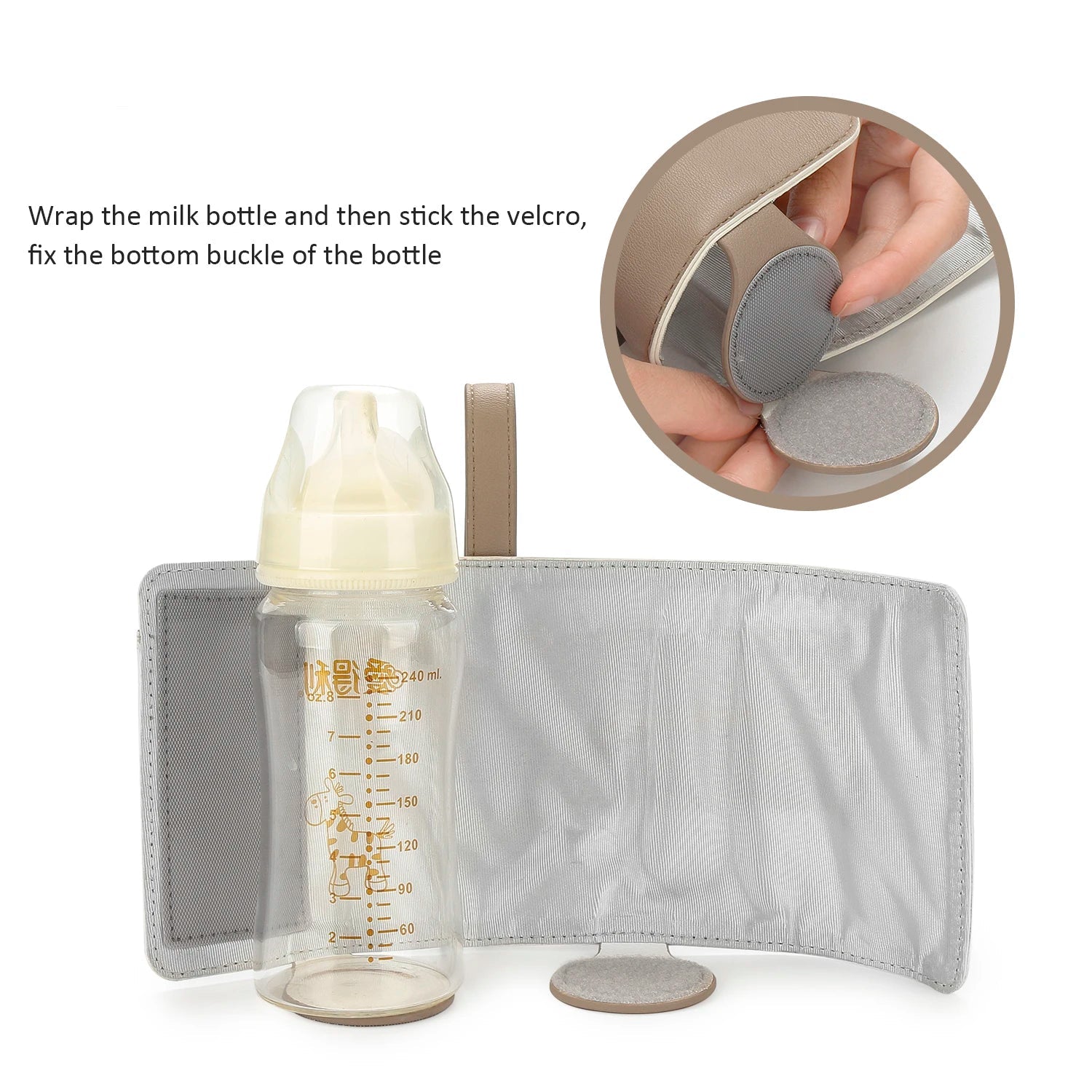 3 Temperature Adjustable Portable Baby Bottle Warmer, Portable Car Travel Bottle Warmer USB Milk Heat Keeper Baby Bottle Warmer - PureShop