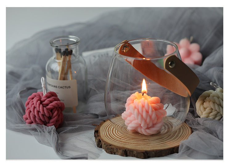 Wool Shape 3D Candle Mold for Scented Candles, DIY Soap Making & Resin Molds - PureShop