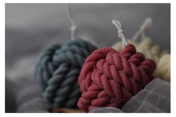 Wool Shape 3D Candle Mold for Scented Candles, DIY Soap Making & Resin Molds - PureShop