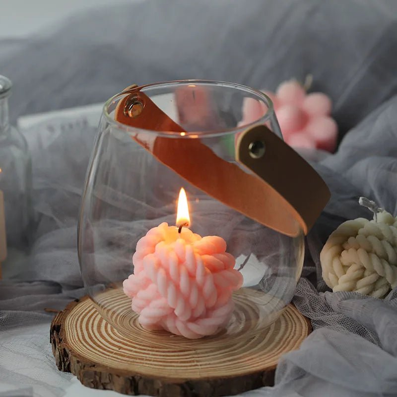 Wool Shape 3D Candle Mold for Scented Candles, DIY Soap Making & Resin Molds - PureShop