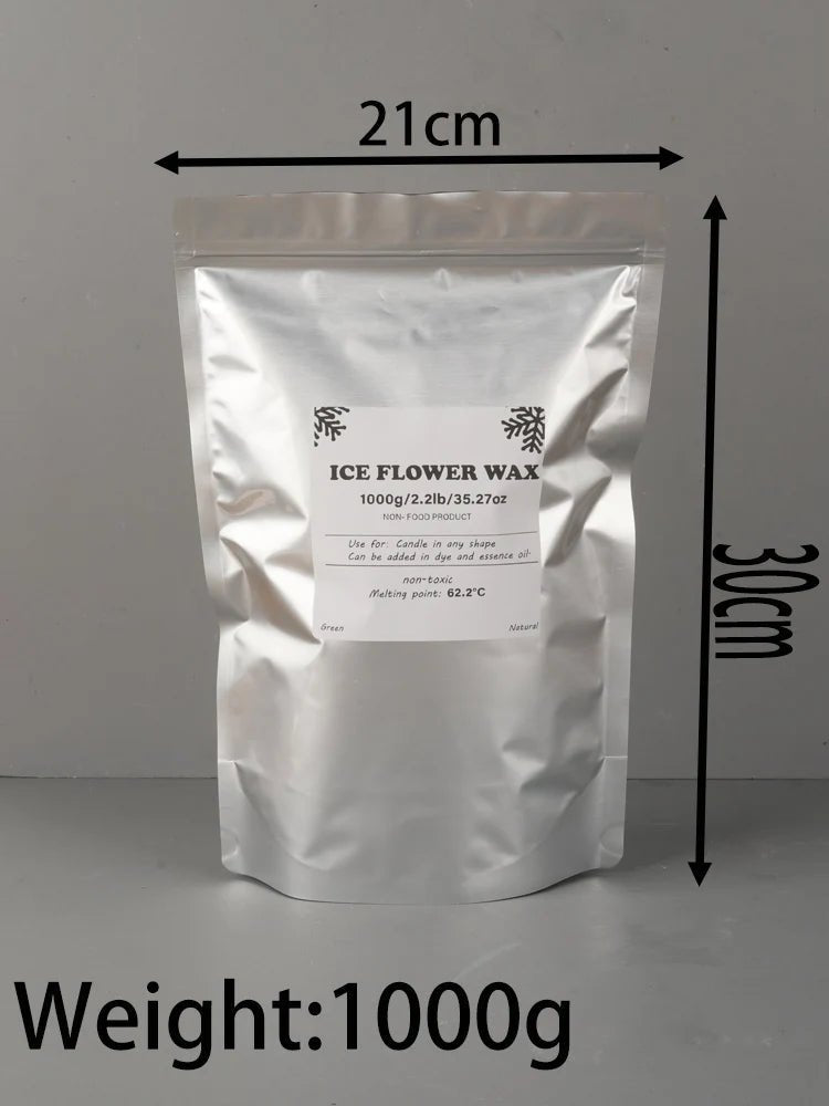 Snowflake White Sand Wax for DIY Scented Candle Making - PureShop