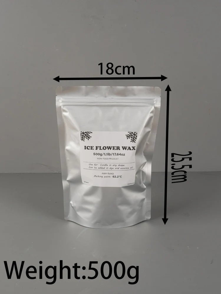 Snowflake White Sand Wax for DIY Scented Candle Making - PureShop