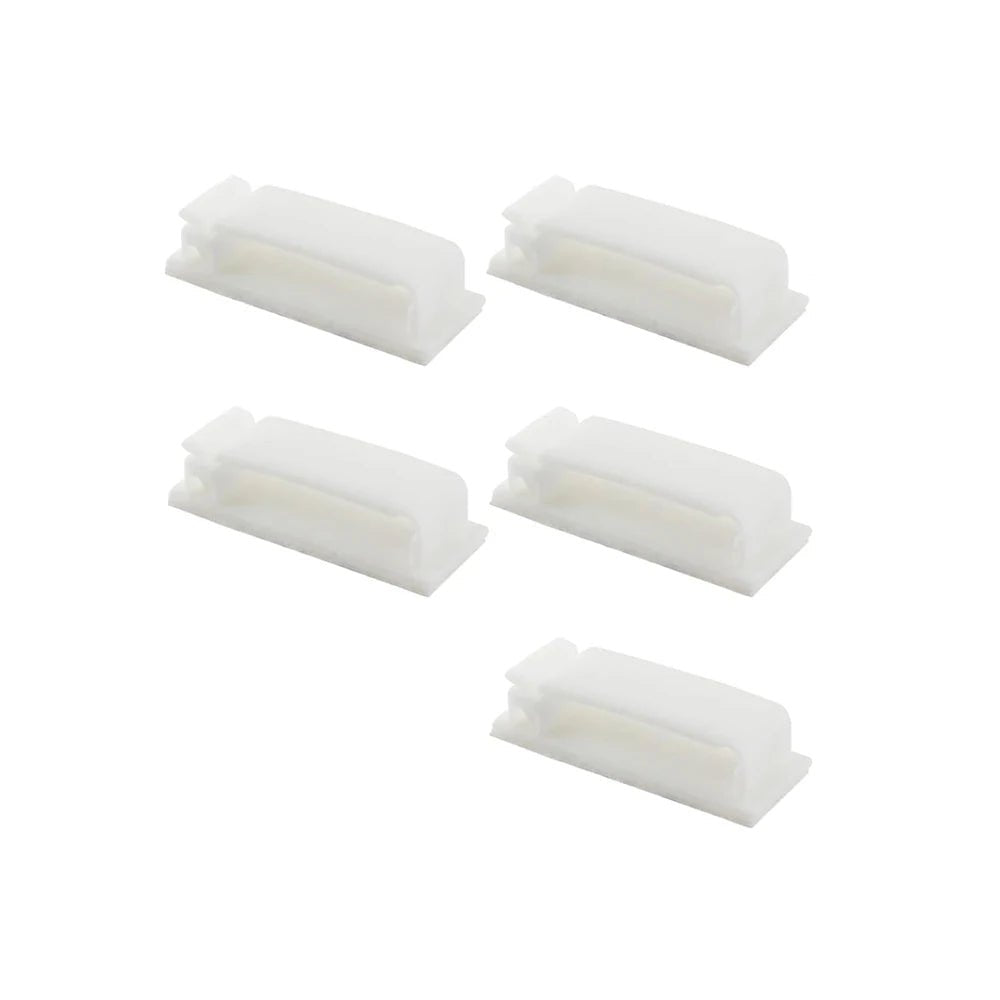 5/10Pcs Cable Clips Self Adhesive Cable Management Clips Cord Organizer Wire Clips Cord Holder for Appliances PC Home Office - PureShop