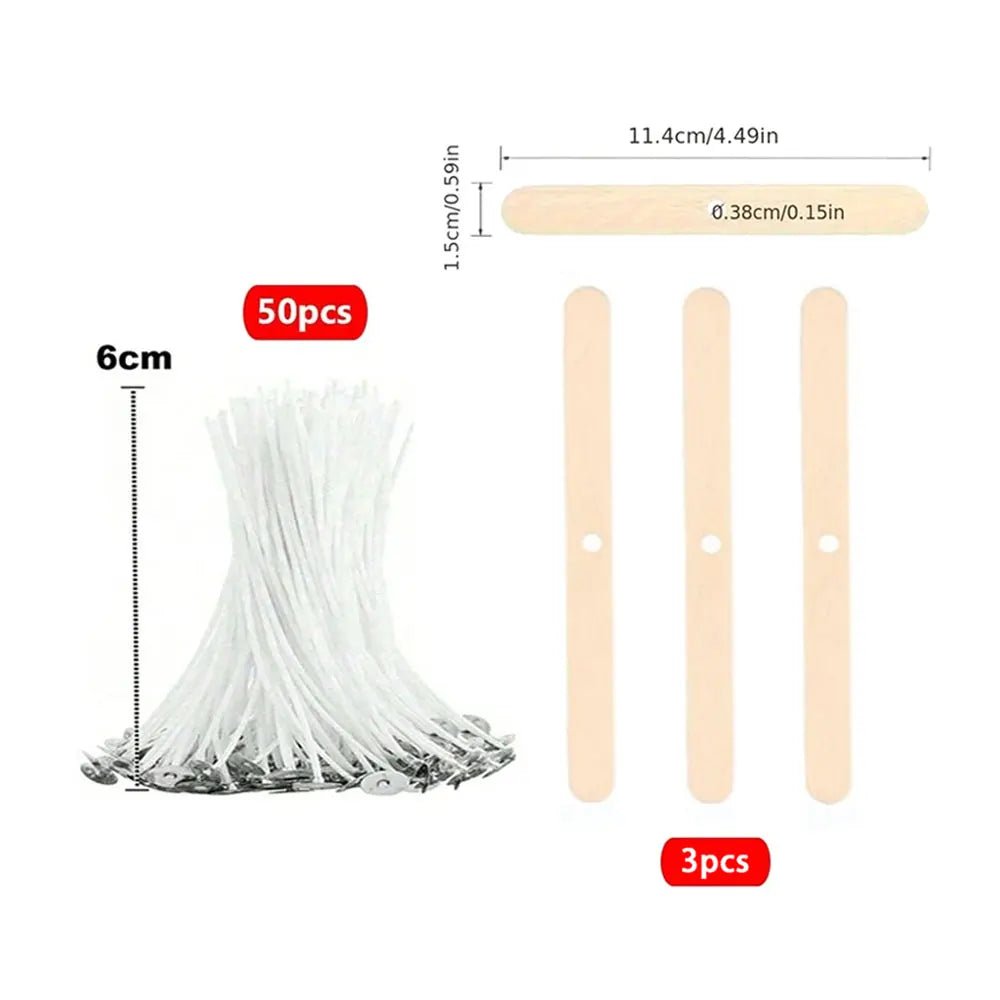 Cotton Candle Wicks Set with Stand PureShop