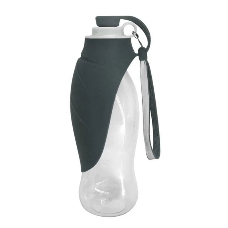 580ml Dog Water Bottle for Walking, Pet Water Dispenser Feeder Container Portable with Drinking Cup Bowl Outdoor Hiking, Travel - PureShop