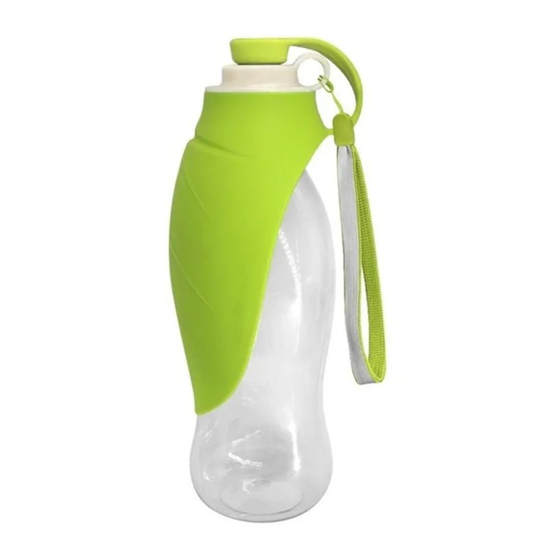 580ml Dog Water Bottle for Walking, Pet Water Dispenser Feeder Container Portable with Drinking Cup Bowl Outdoor Hiking, Travel - PureShop