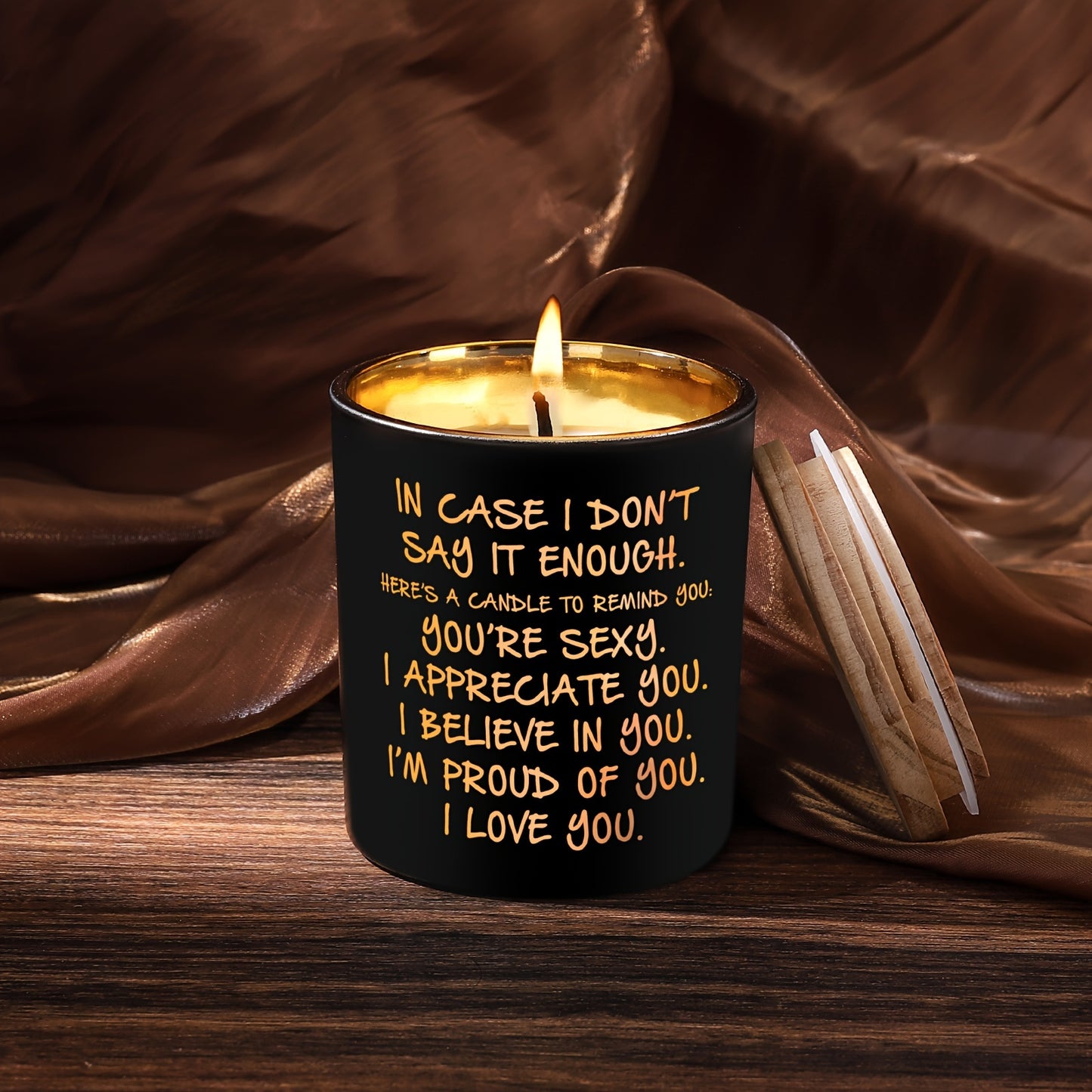 Candles Gifts for Him Romantic Unique Fathers Day Gifts for Husband Christmas Valentines Day Anniversary Birthday Gifts for Him Husband Novelty Lavender Scented Soy Candle