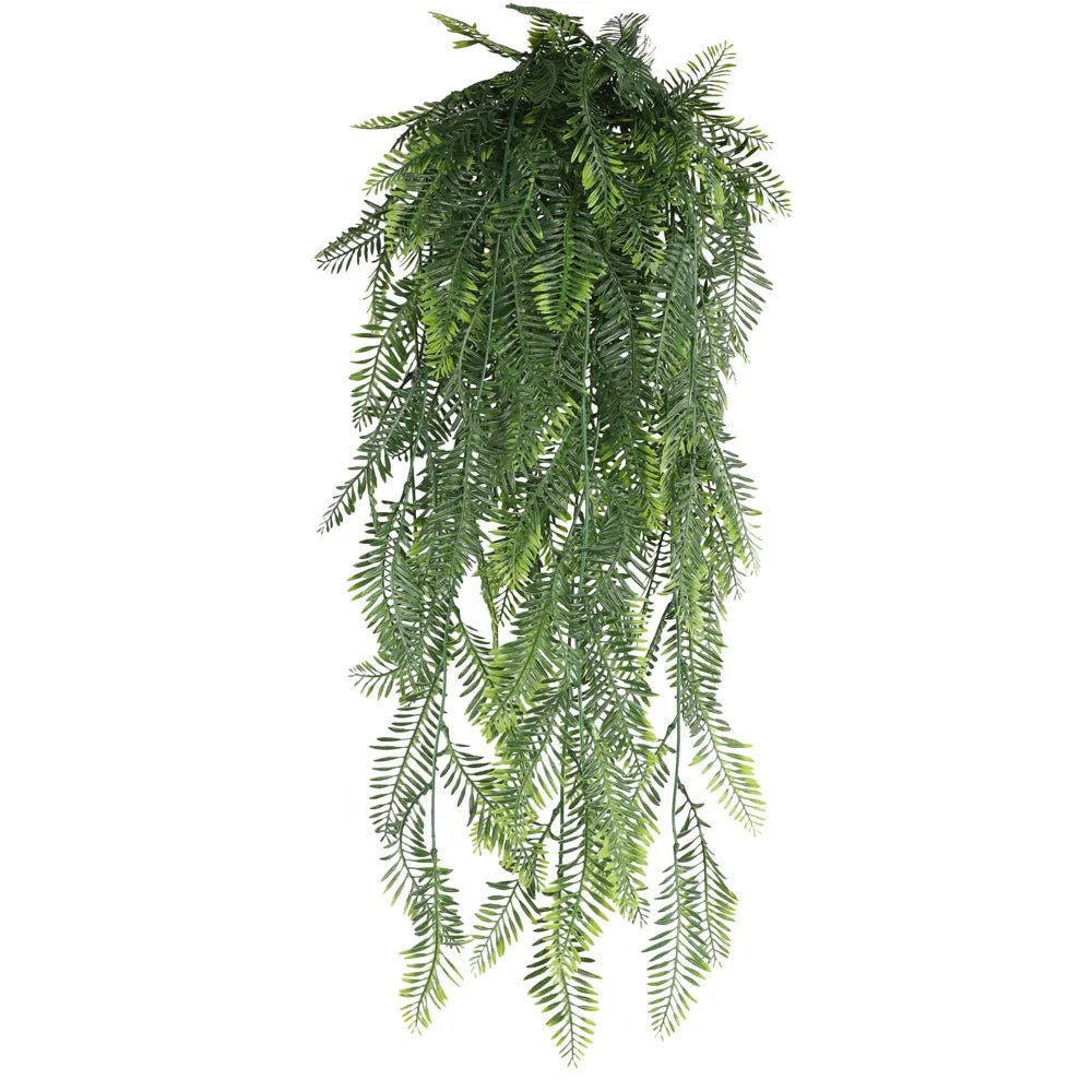 Persian Fern Leaves Hanging Plant Home Decor - PureShop