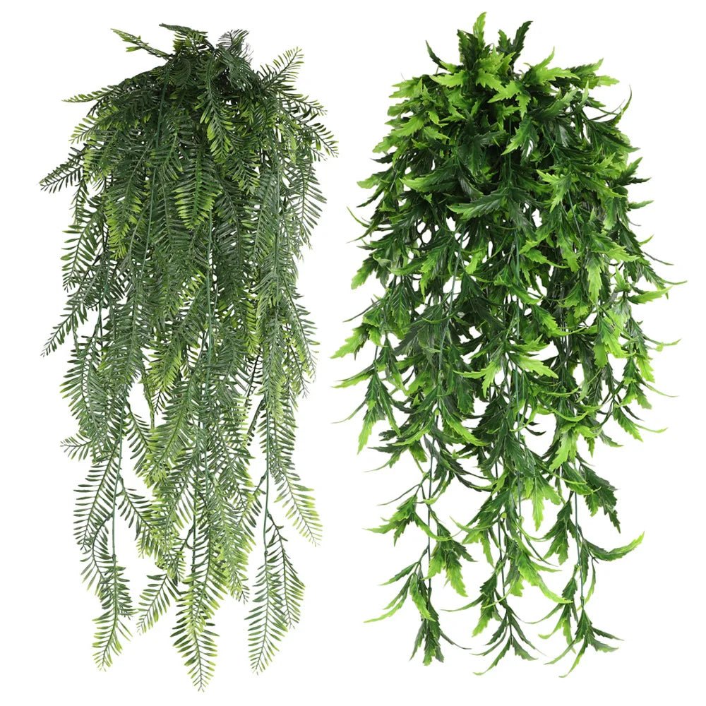 Persian Fern Leaves Hanging Plant Home Decor - PureShop