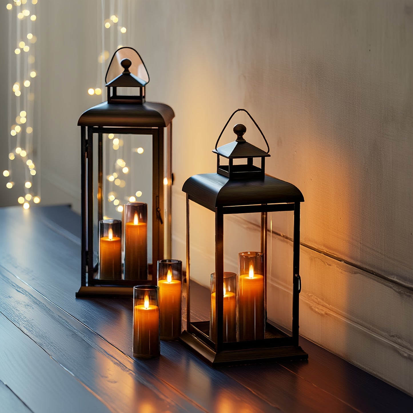 9pcs Flameless Candles, Flickering LED Pillar Candles, Battery Operated Candles with Remote & Timer, Decorative, Valentine's Day, Wedding, Home Decoration, Halloween, Christmas, Best for Christmas