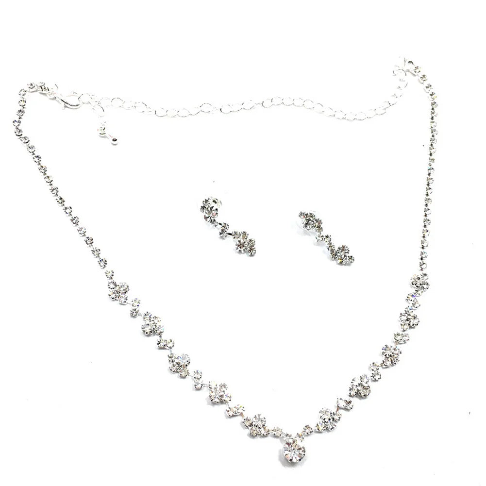 Women Necklace Earrings Set