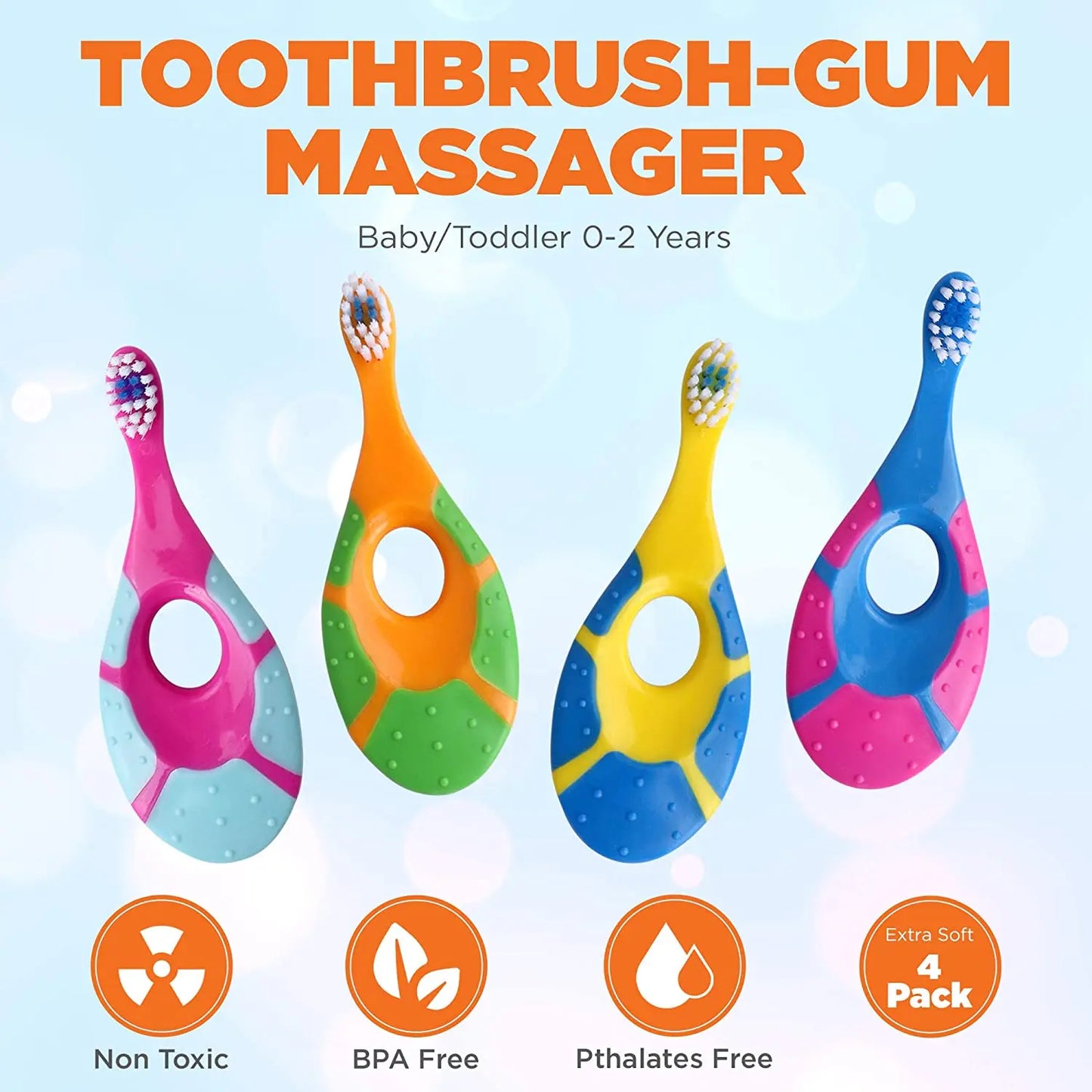Kids Soft Toothbrush Set