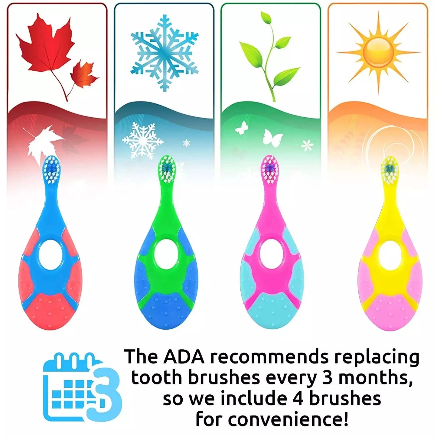 Kids Soft Toothbrush Set