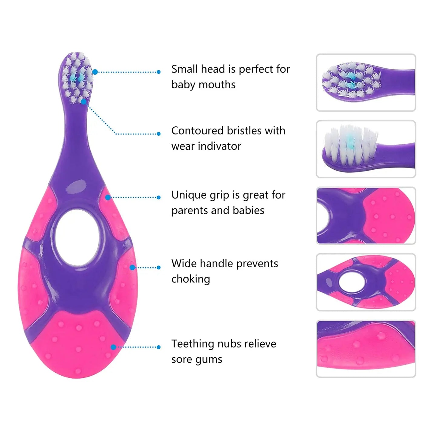 Kids Soft Toothbrush Set
