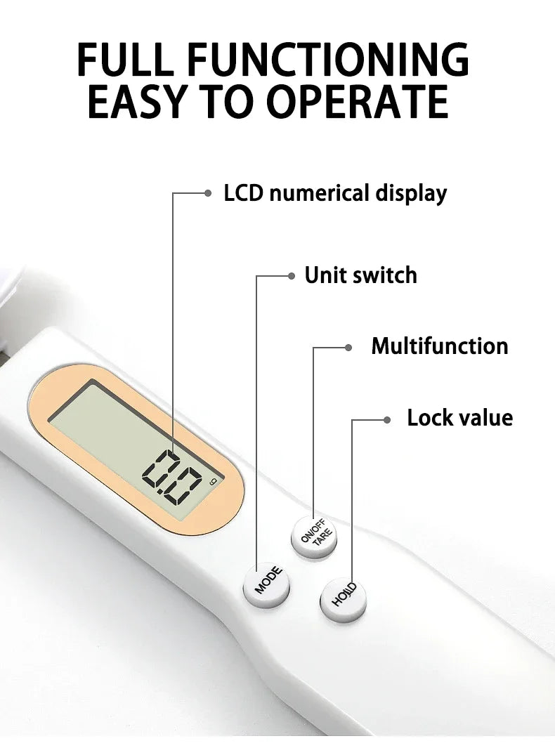 Digital Kitchen Spoon Scale