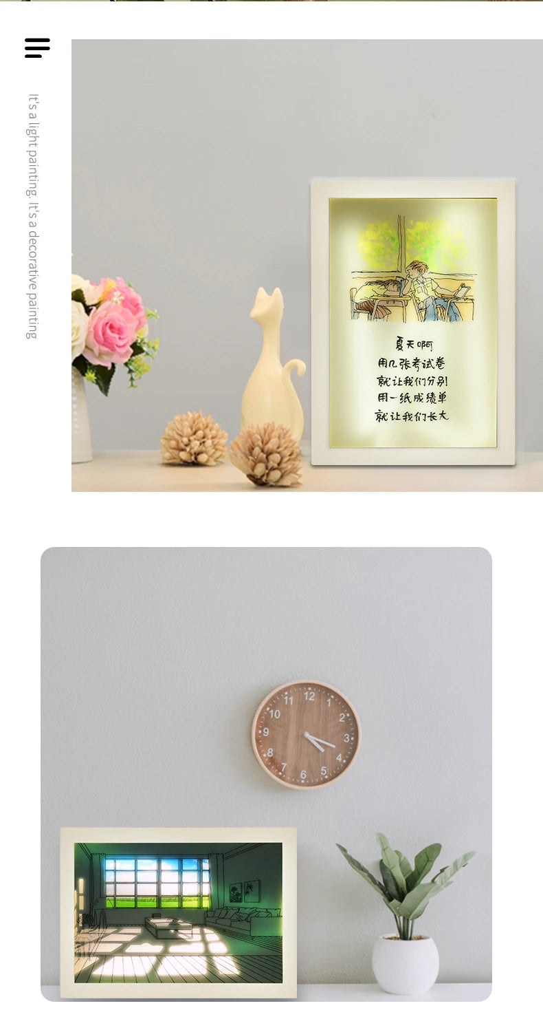 Painting Indoor Sunlight Window Wooden Photo Light