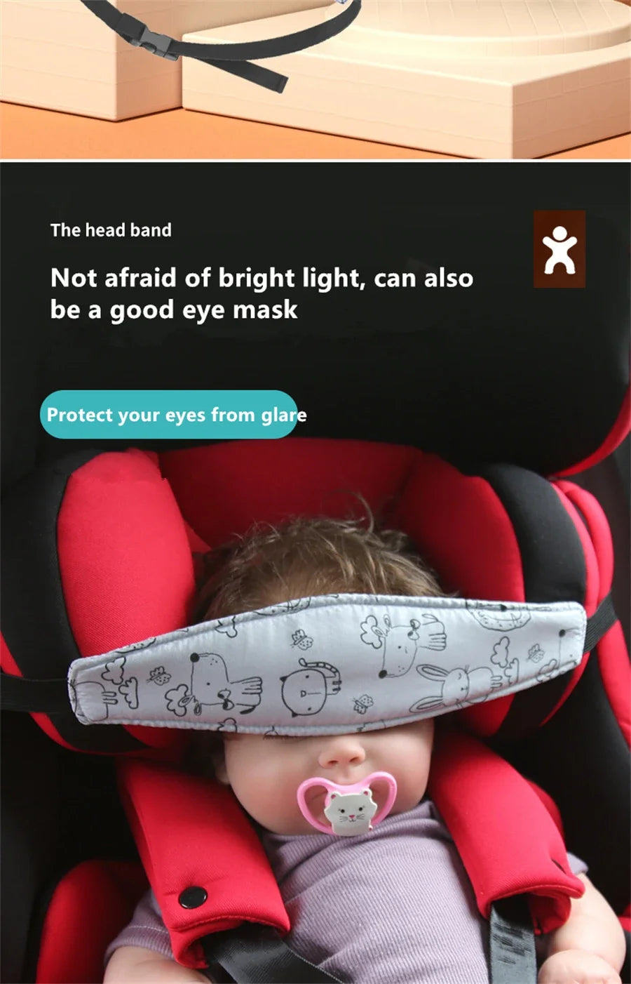 Baby Car Seat Head Support