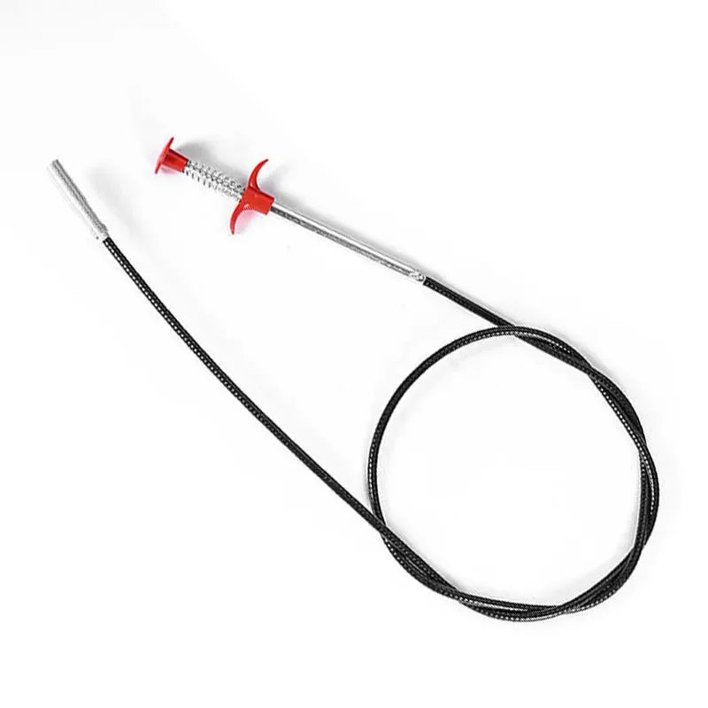 Opens Clogging of Sewage Pipe Cleaning Tool Drain Unclogger Professional Pipe Plunger Drain Clog Remover Clogged Toilet Cleaner